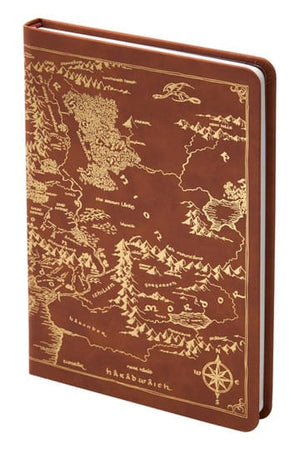 The Lord of the Rings Journal Kaart van Midden-Aarde 240 pagina's