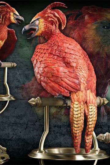 Harry Potter standbeeld Fawkes de Phoenix 35 cm