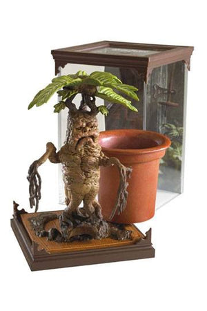 Harry Potter magische wezens standbeeld Mandrake 13 cm