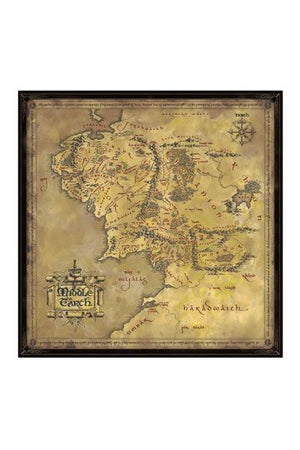 Lord of the Rings Jigsaw Puzzle Middle Earth (1000 stuks)
