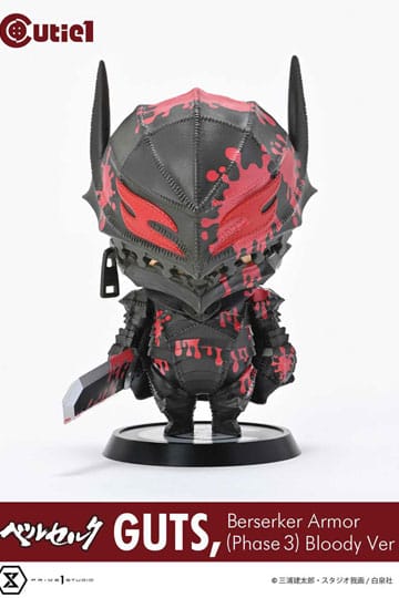Berserk Cutie1 PVC Figuur Guts berserker pantser (fase 3) Bloody ver. 12 cm
