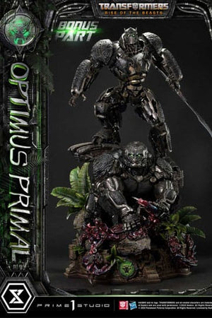 Transformers: Rise of the Beasts Museum Masterline Standue Optimus Primal Ultimate Bonus versie 72 cm