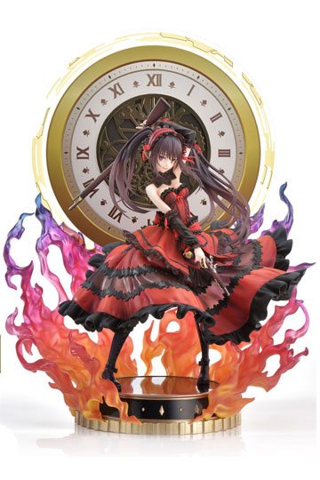 Datum een ​​live fragment: datum een ​​Bullet Prisma Wing PVC -standbeeld 1/7 Kurumi Tokisaki Deluxe versie 37 cm
