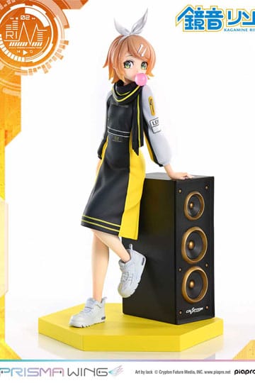 Vocaloid Piapro-personages Prisma Wing PVC-beeld 1/7 Kagamine Rin (kunst door gebrek) 21 cm