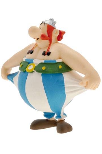 Asterix figuur obelix vasthouden zijn broek 8 cm