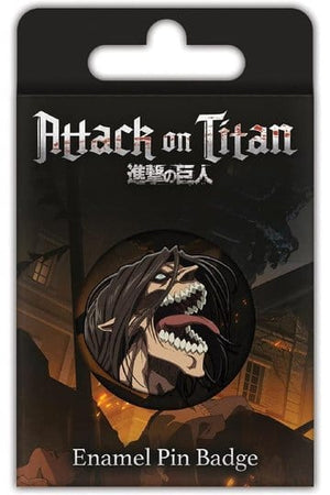 Aanval op Titan Emaille Pin Badge S3 (Eren Titan Rage)