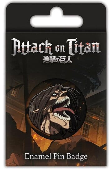 Aanval op Titan Emaille Pin Badge S3 (Eren Titan Rage)