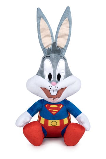 Looney Tunes pluche figuur 100-jarig jubileum superhelden Bugs Bunny 20 cm