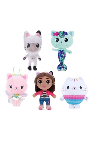 Gabby's Dollhouse pluche cijfers Assortment -karakters 18 cm (24)