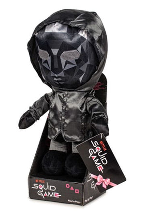 Squid -game pluche figuur frontman in displayverpackung 28 cm
