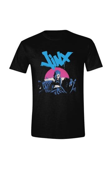 Arcane T-shirt Jinx stoel