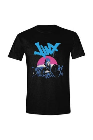 Arcane T-shirt Jinx stoel