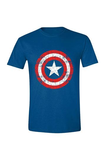 Marvel T-shirt Captain America gebarsten schild