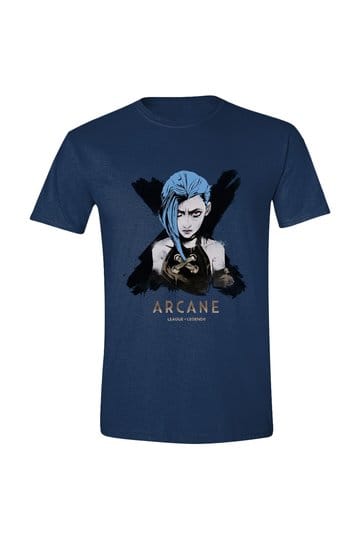 Arcane T-shirt Jinx portret