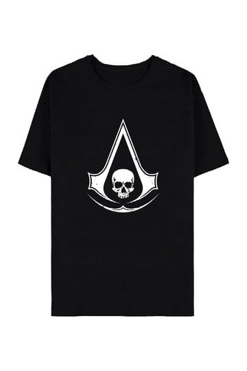 Assassin's Creed T-shirt zwarte vlag opnieuw gesynchroniseerde schedel
