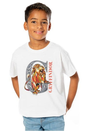 Harry Potter Kinder T-shirt Griffoendor Mozaïek