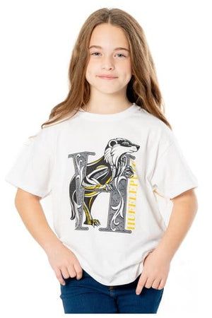 Harry Potter Kinder T-shirt Huffelpuf Mozaïek