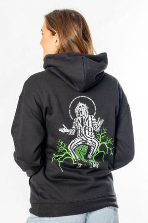 Beetlejuice trui met capuchon, voorkant, achterkant World Tour