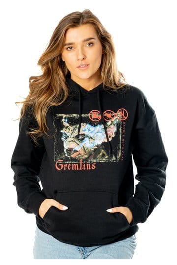 Gremlins trui met capuchon Smoke