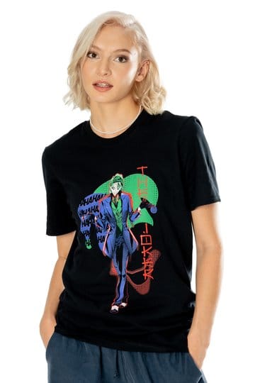 DC Comics T-shirt The Joker Anime Rood Licht