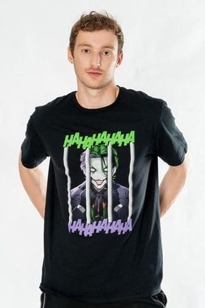 DC Comics T-shirt De Joker Anime Glimlach