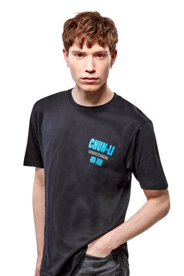 Street Fighter T-shirt Chun-Li omgekeerde