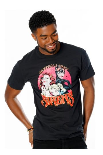 Gotham City sirenes T-shirt vintage poster