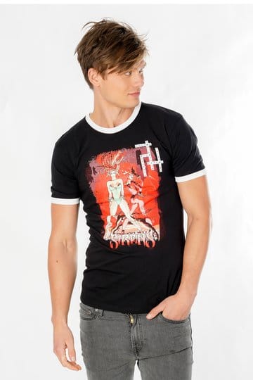 Gotham City Sirens T-shirt kruiswoordraadsel zwarte bel