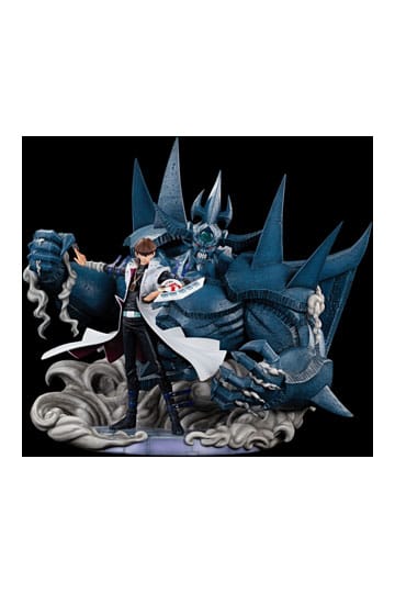 Yu-gi-oh! Standbeeld seto kaiba & obelisk de kwelgeest 50 cm