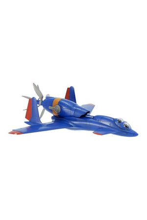 Royal Space Force: The Wings of Honnêamis Plastic modelbouwset 1/72 Honneamise Oukoku Luchtmachtjager Schira-DOW 3e (tweezits) 21 cm