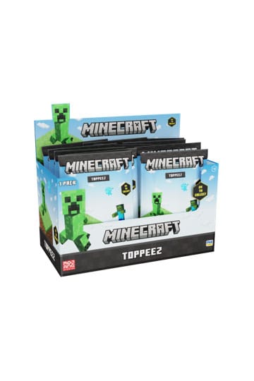 Minecraft 3D-Topeez 6 cm assortiment (24)