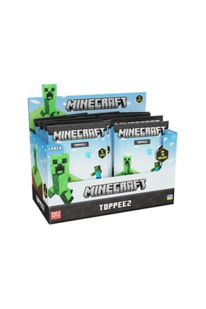 Minecraft 3D-Topeez 6 cm assortiment (24)