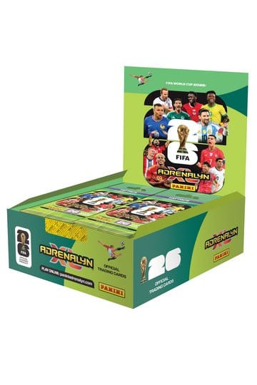 Panini FIFA World Cup 2026 Adrenalyn XL ruilkaarten Fatpack-doos (10)