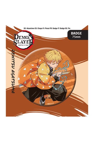 Demon Slayer: Kimetsu No Yaiba Pin Badge Zenitsu Agatsuma