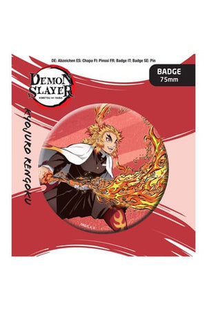 Demon Slayer: Kimetsu No Yaiba Pin Badge Kyojuro Rengoku