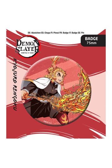 Demon Slayer: Kimetsu No Yaiba Pin Badge Kyojuro Rengoku