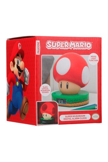Super Mario wekker super paddenstoel