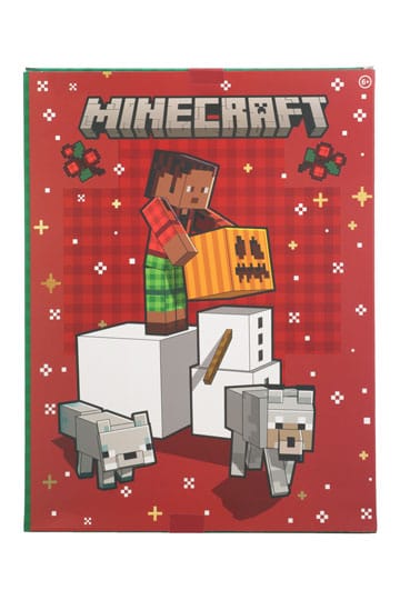 Minecraft adventskalender briefpapier 24 dagen