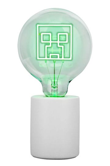 Minecraft Neon LED -lamp Creeper