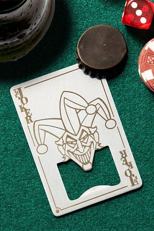 DC Comics Flesopener Joker Speelkaart 8 cm