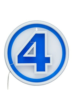 Fantastic Four Led Wall Lamp Light Logo Neon