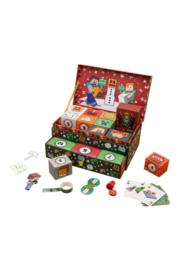 Minecraft adventskalender Keepsake Box adventskalender