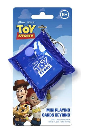 Toy Story sleutelhanger mini-speelkaarten