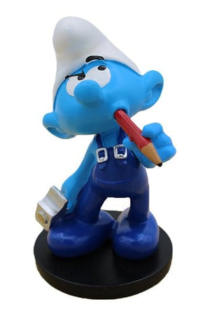 Het Smurfenbeeld Handige Smurf 11 cm