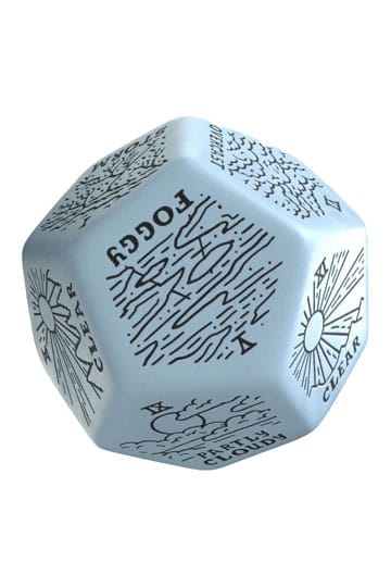 Viridian Jumbo Dice Weergenerator Die D12 Blauw