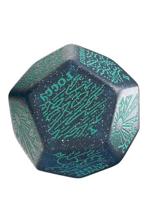 Viridian Jumbo Dice Weergenerator Die D12 Turkoois