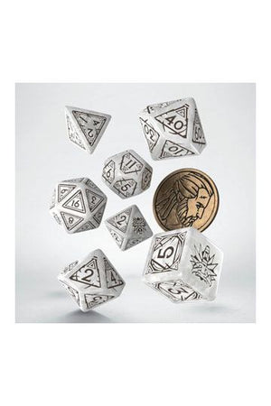 De Witcher -dobbelstenen stelden Geralt the White Wolf (7)
