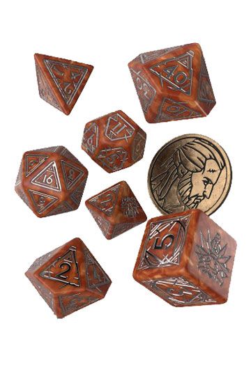De Witcher -dobbelstenen stelden Geralt the Monster Slayer (7) in