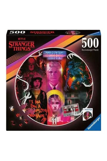 Stranger Things Ronde Legpuzzel Friends Don't Lie (500 stukjes)