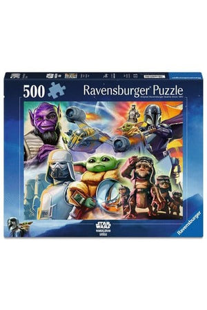 De Mandalorian en Grogu puzzel (500 stukjes)